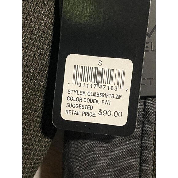 Tampa Bay Buccaneers NFL Team Apparel 1/4 Zip Pullover Mens S Pewter Waffle Knit - Picture 7 of 12